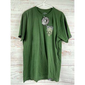 NWT Green‎ Sullen Artist Series Woman Lion Head Buckle sz Large Tattoo Art 🖌️